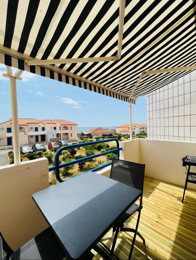 Appartement + balcon vue mer plein sud La Pironnière Extérieur photo